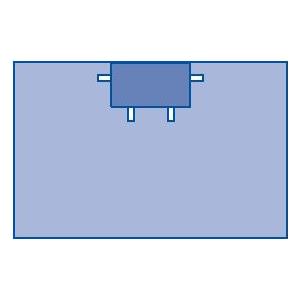 Medline OrthoMax Bar Drape