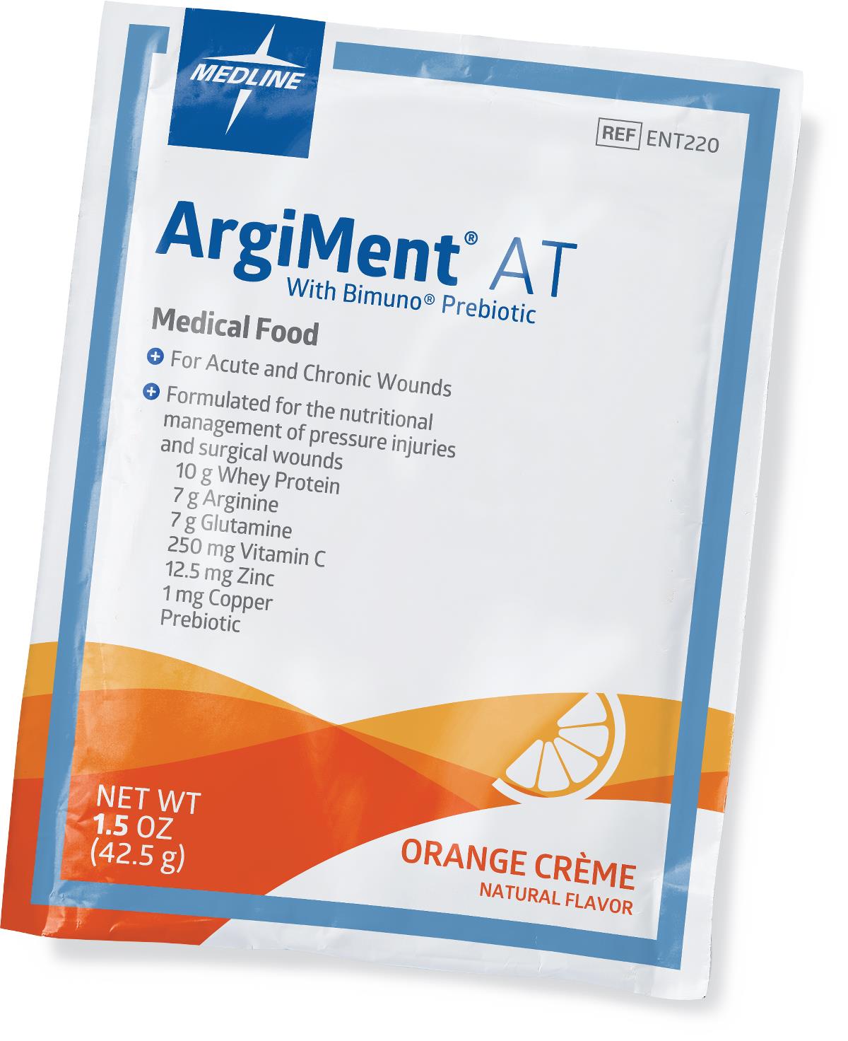 Medline ArgiMent AT Powder with Bimuno Prebiotic