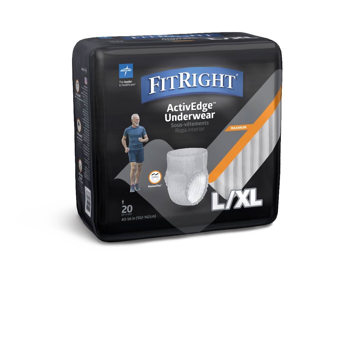 Medline FitRight Ultra Underwear for Men