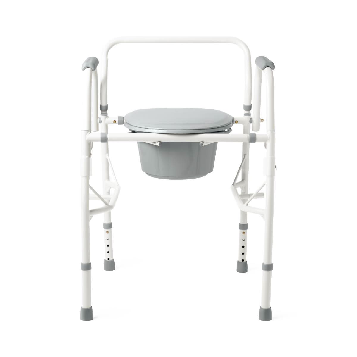Medline Steel Drop-Arm Commodes
