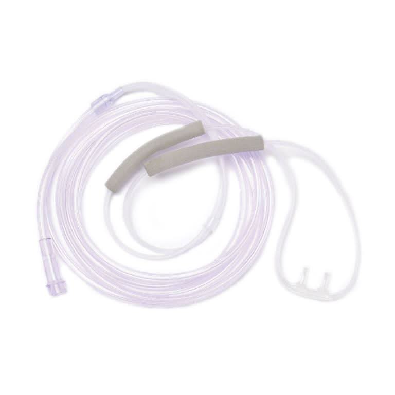 Medline Soft-Touch Oxygen Cannulas with Foam Ear Covers
