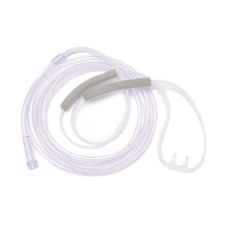 Medline Soft-Touch Oxygen Cannulas with Foam Ear Covers