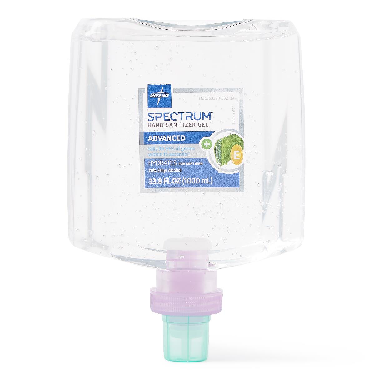Medline Spectrum 1L Hand Sanitizer Dispenser Refills