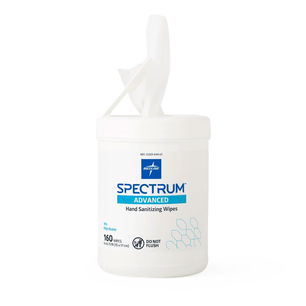 Medline Spectrum Advance Hand Sanitizer Wipes