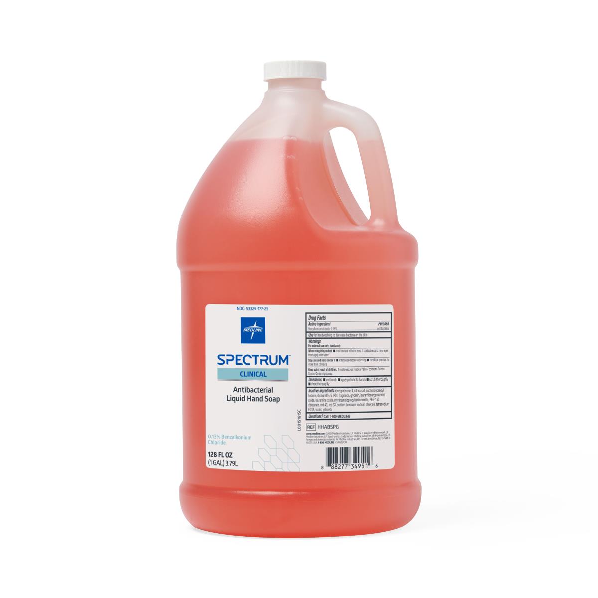 Medline Spectrum Antibacterial Liquid Hand Soap