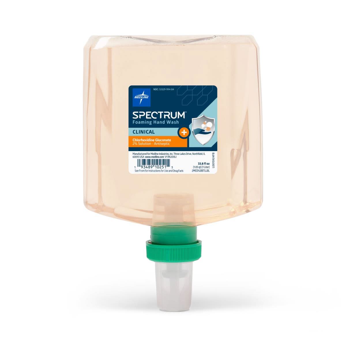 Medline Spectrum Antibacterial Liquid Hand Soap