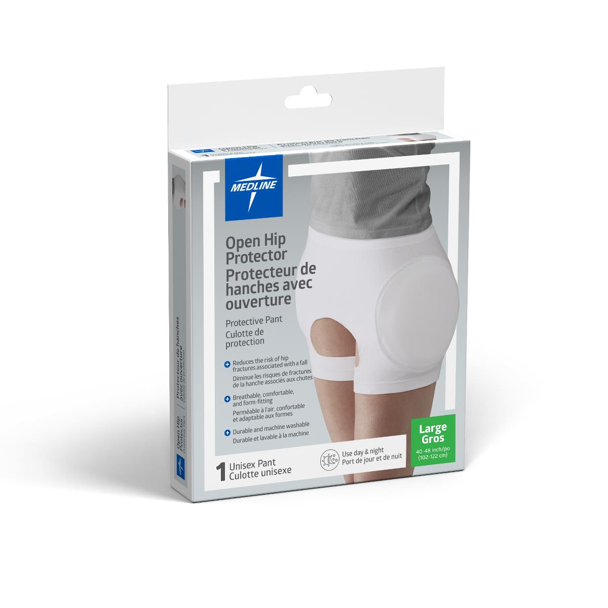Medline Premium Hip Protector Underpants wih Pads