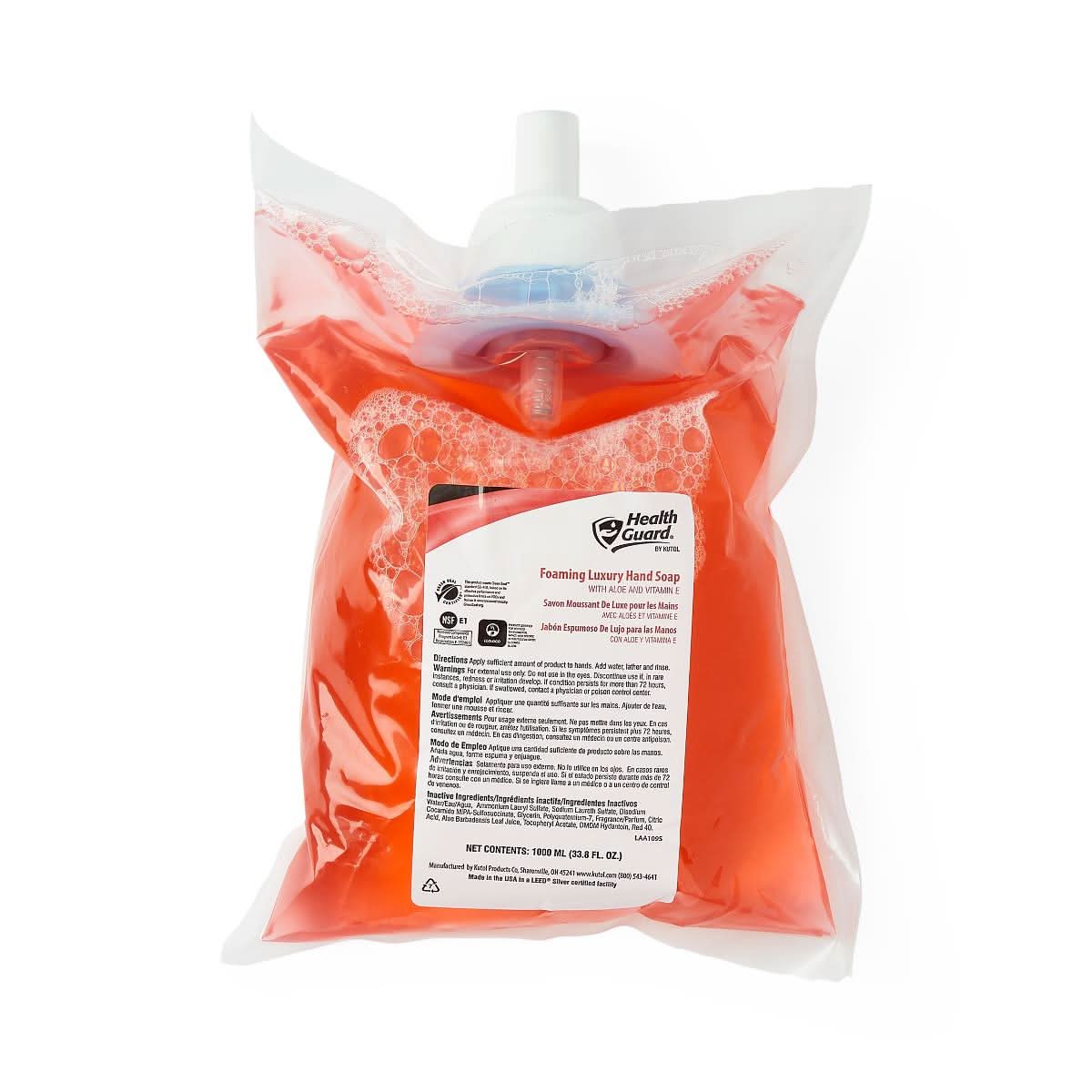 Medline Skintegrity Luxury Foaming Soap