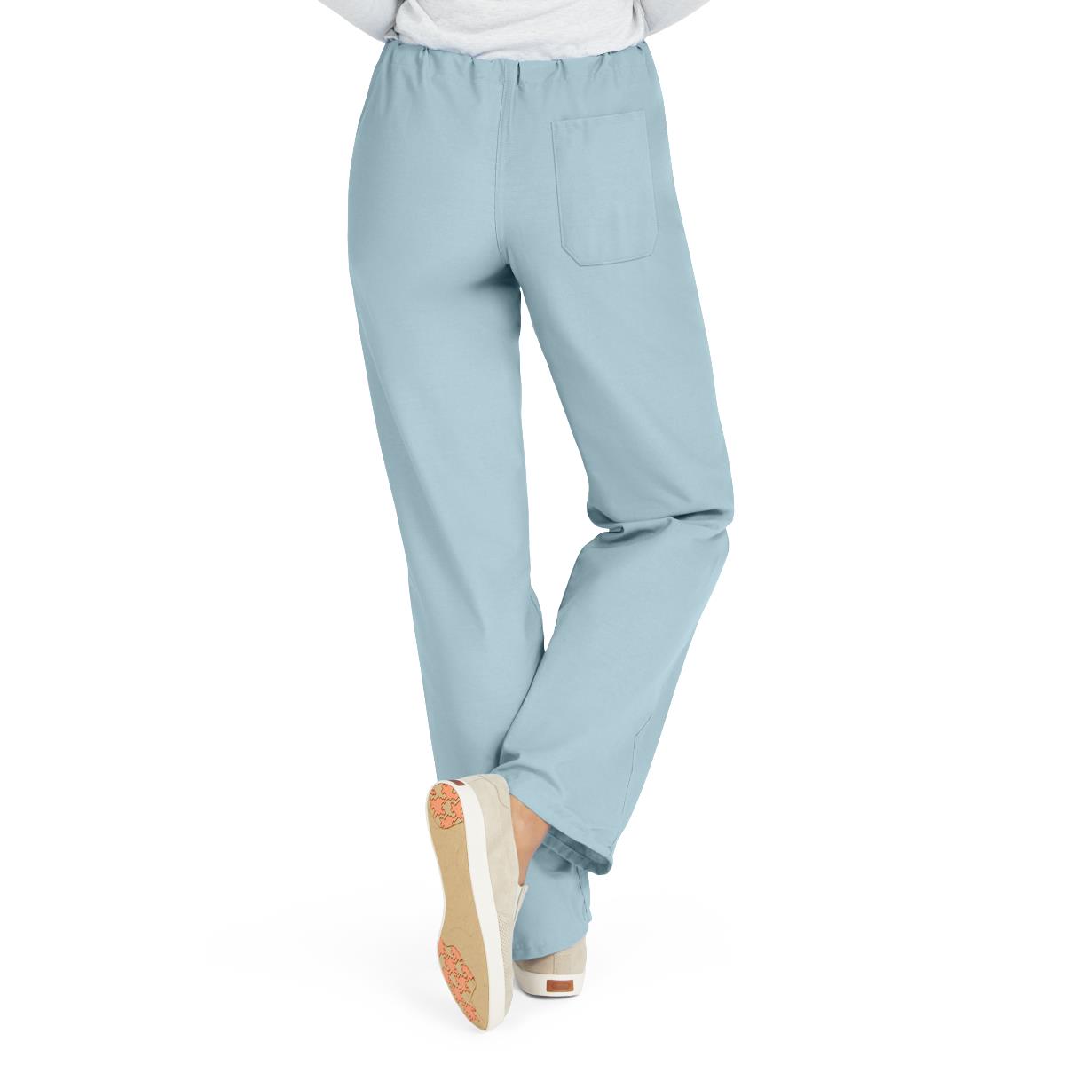 Medline AngelStat Unisex Reversible Scrub Pants - Misty (Style 600)
