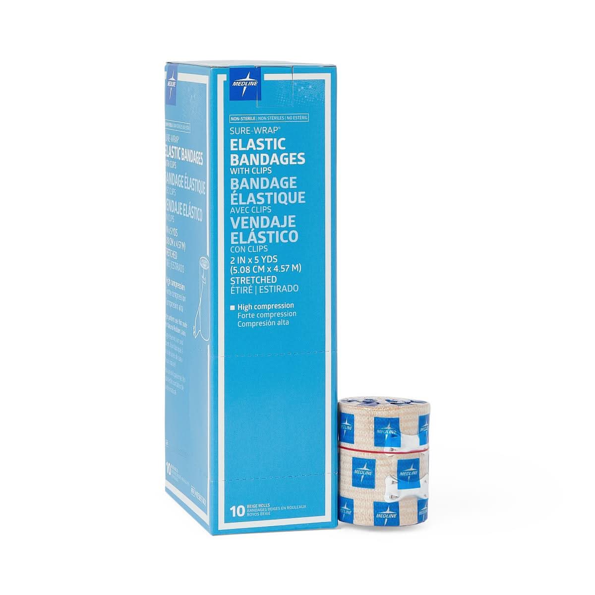 Medline Non-Sterile Sure-Wrap Elastic Bandages