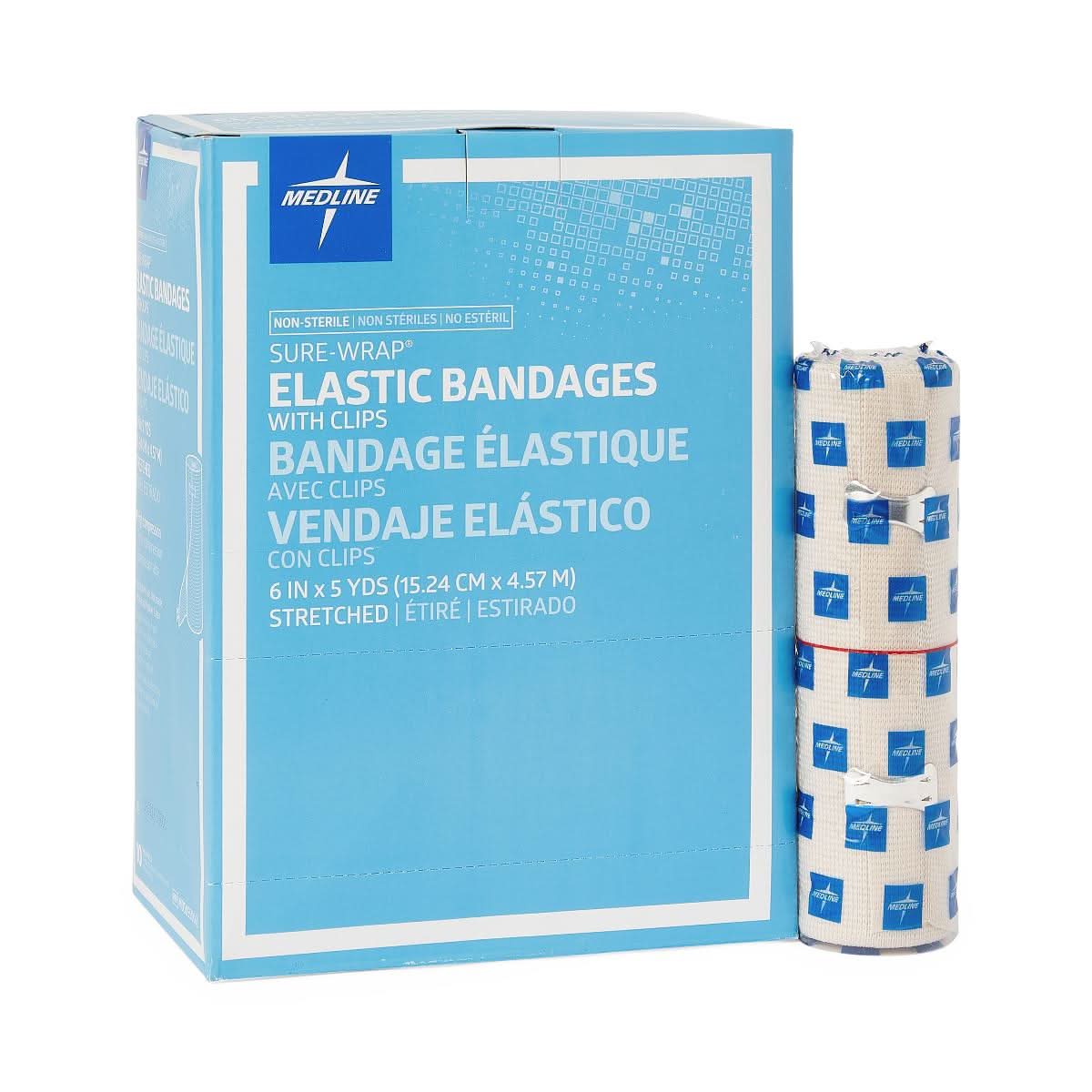 Medline Non-Sterile Sure-Wrap Elastic Bandages
