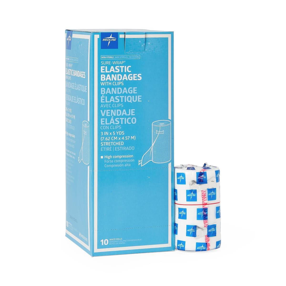 Medline Non-Sterile Sure-Wrap Elastic Bandages