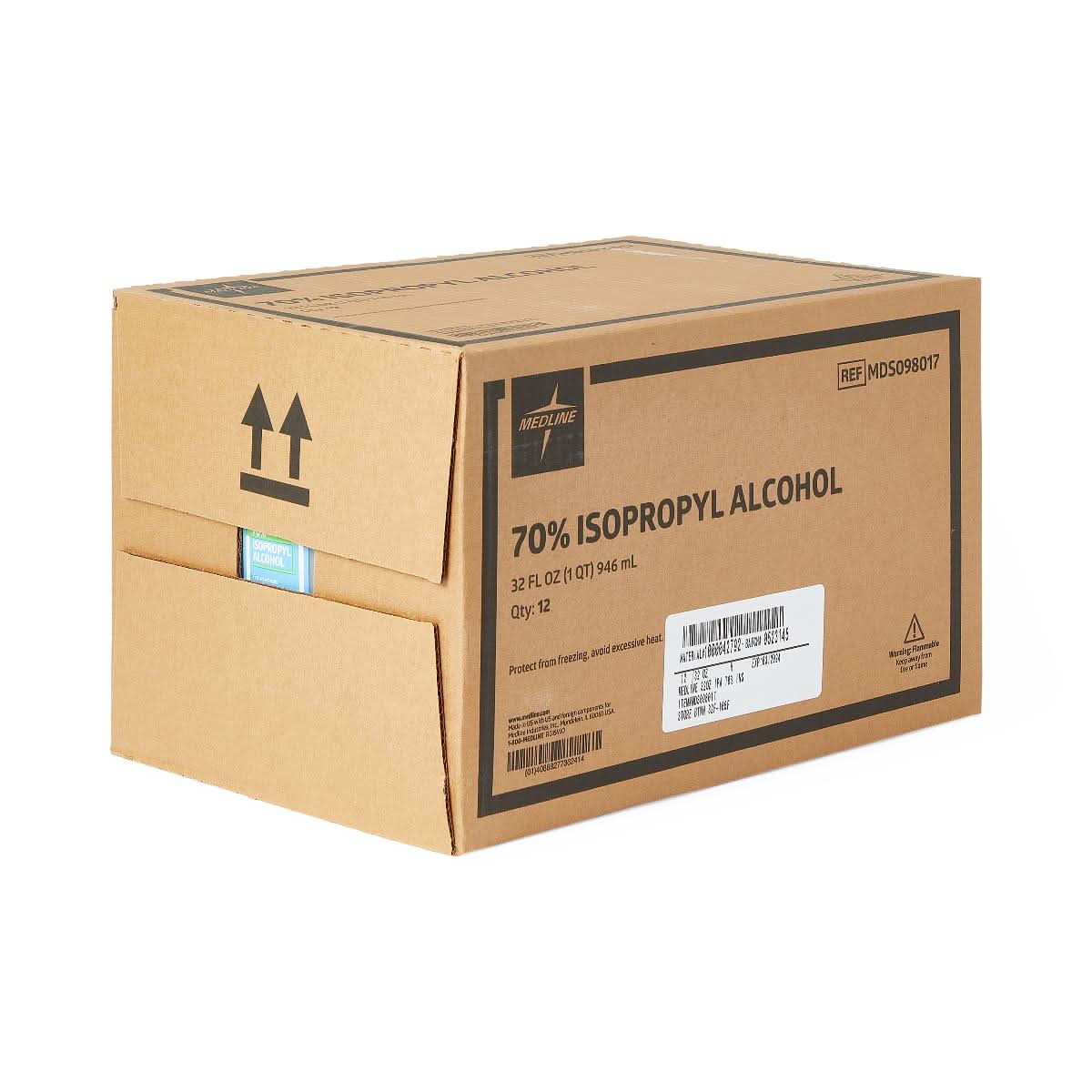 Medline Isopropyl Rubbing Alcohol
