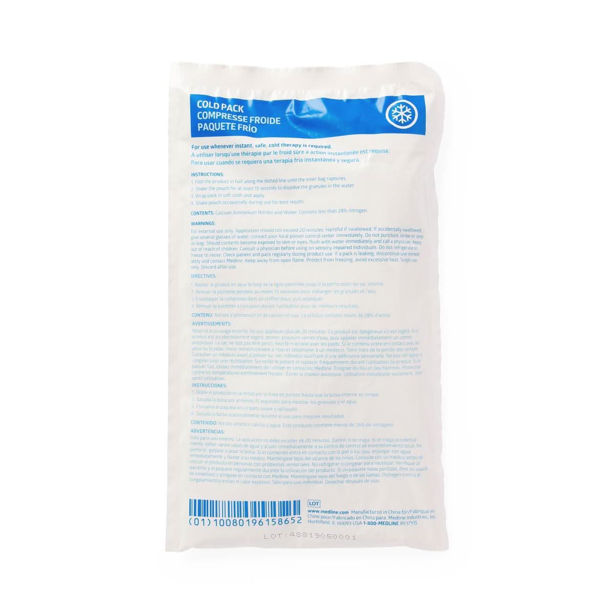 Medline Accu-Therm Instant Cold Packs
