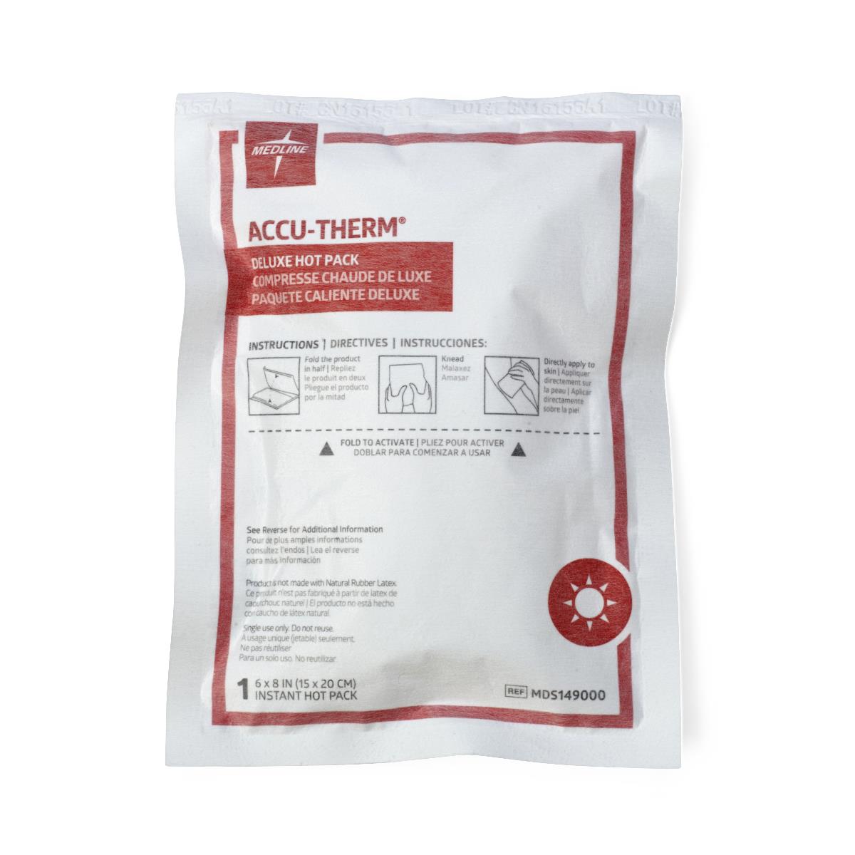 Medline Deluxe Instant Hot Packs