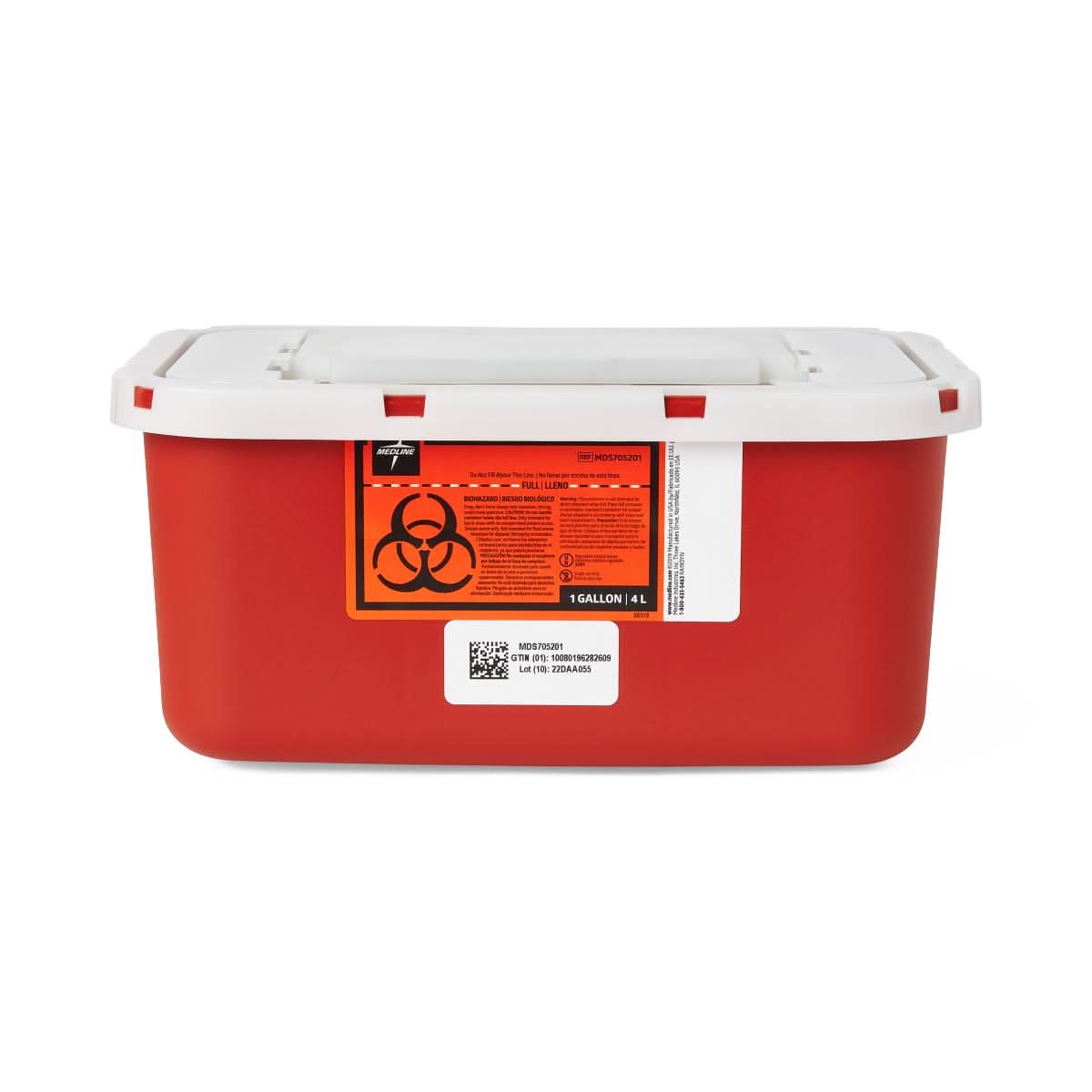 Medline Multi-Purpose Sharps Containers