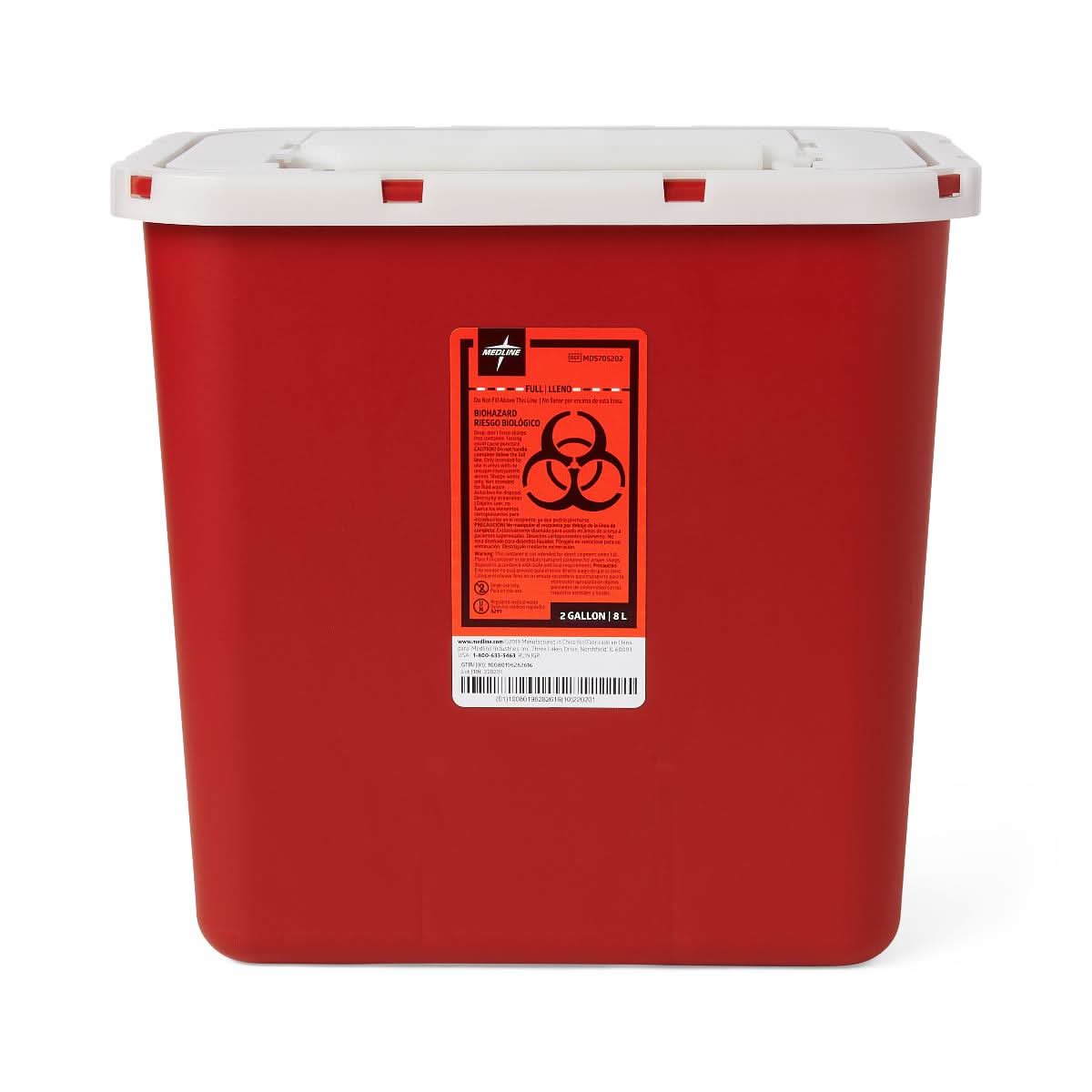 Medline Multi-Purpose Sharps Containers