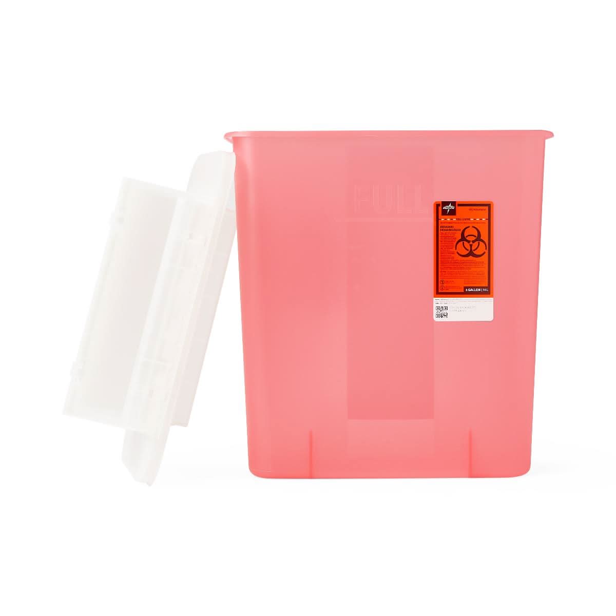 Medline Biohazard Patient Room Sharps Disposal Containers