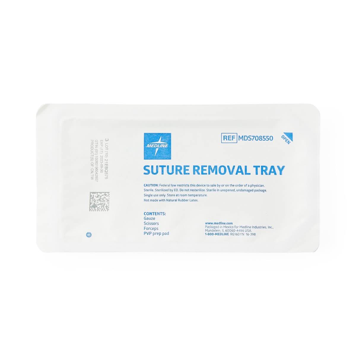 Medline Economy Suture Removal Trays