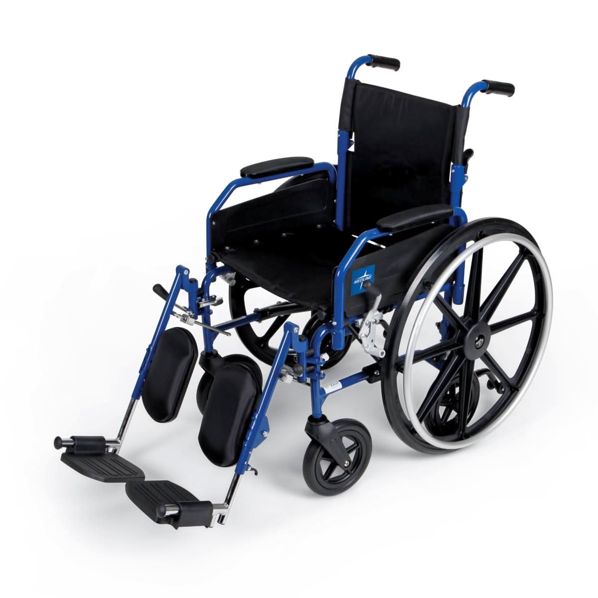 Medline Hybrid 2 Transport Wheelchair Chairs