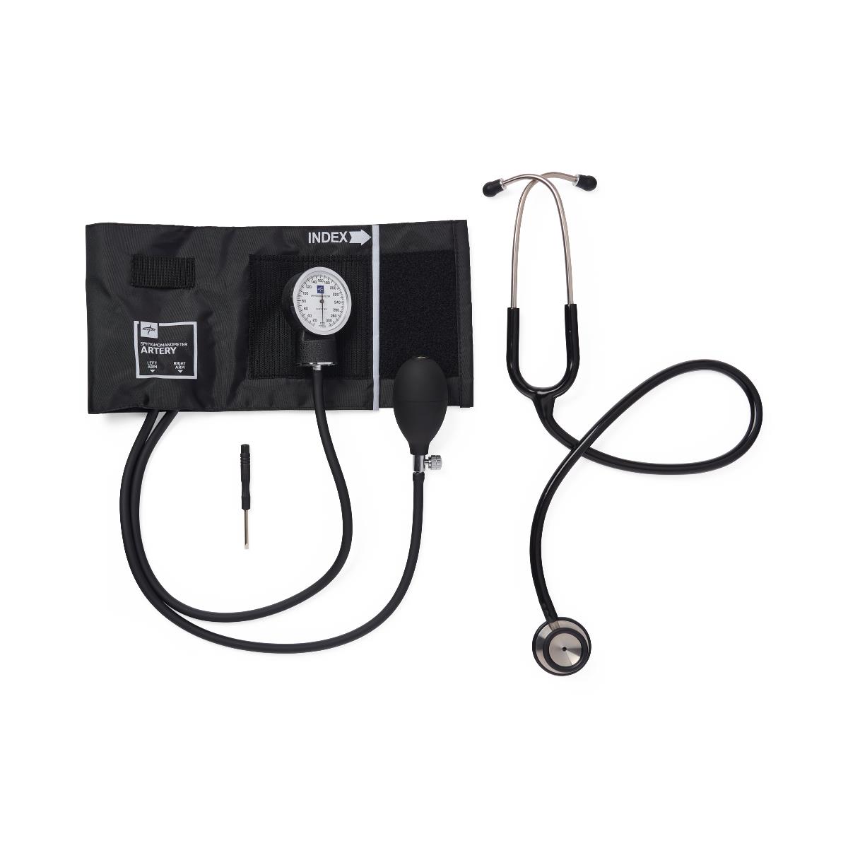 Medline Premium Compli-Mates Kit with Stainless Steel Stethoscope