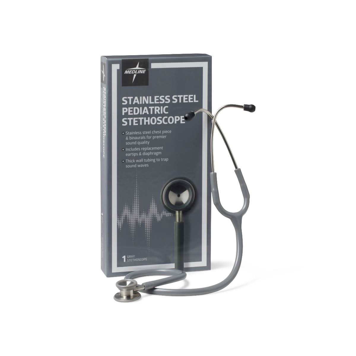 Medline Elite Stainless Steel Stethoscopes