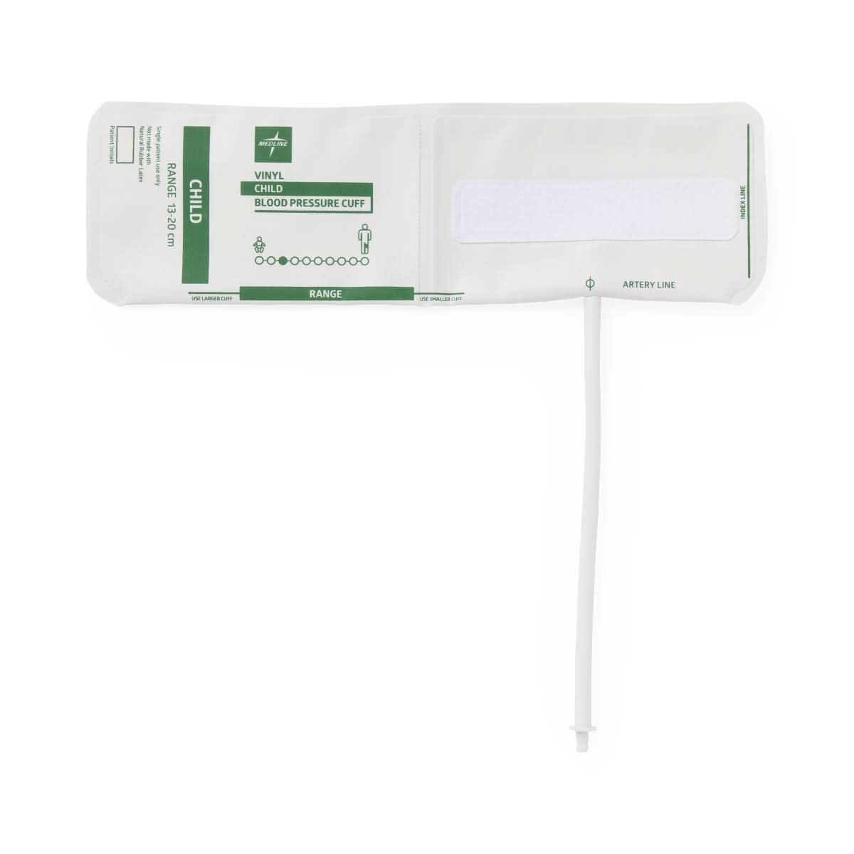 Medline Vinyl Single Tube BP Cuffs w/ Bayo Conne