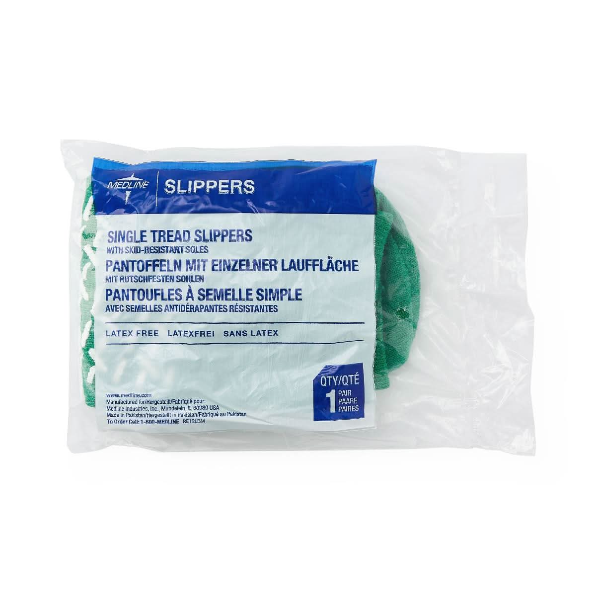 Medline Single Tread Slippers