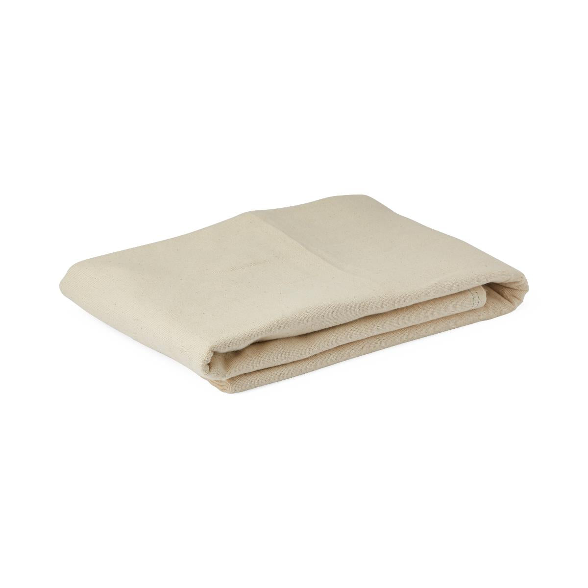Medline Unbleached Flannel Spread Blankets, Blended