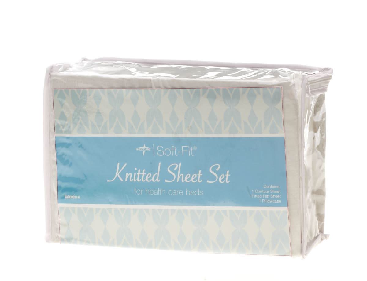 Medline Soft-Fit Knitted Contour Sheets