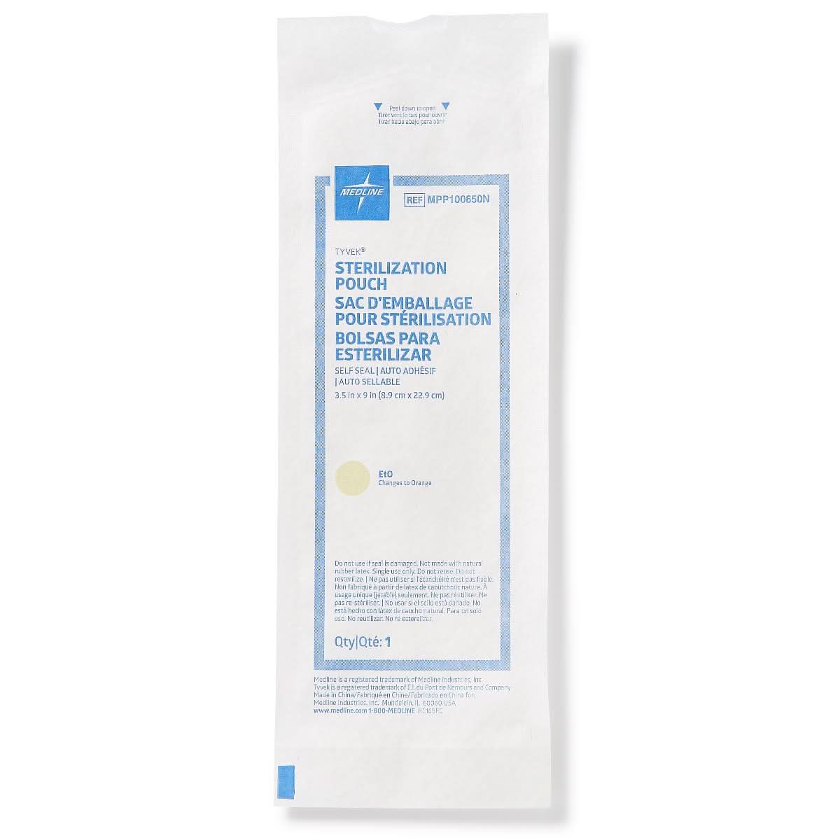Medline Self Seal Tyvek Sterlization Pouches