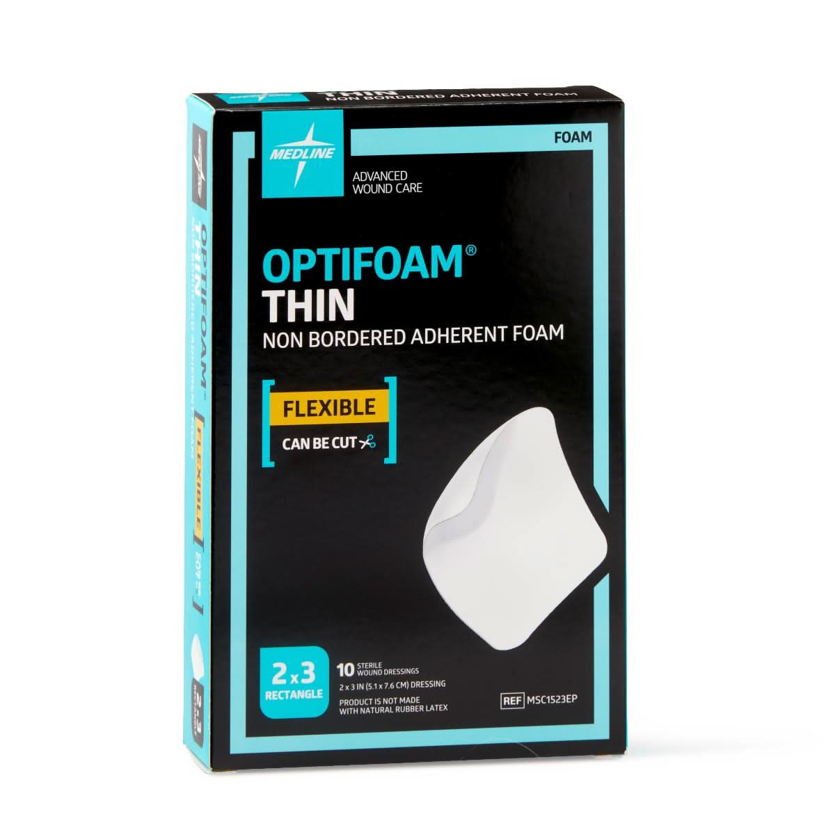 Medline Optifoam Thin Adhesive Foam Dressings
