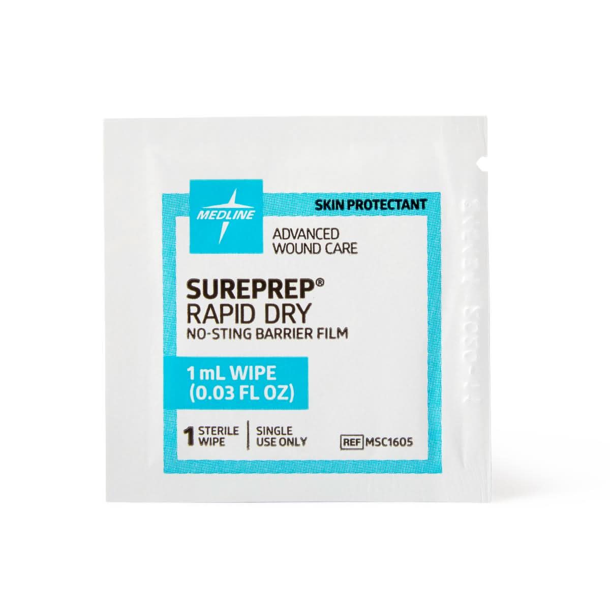 Medline Sureprep Rapid Dry Skin Protectant