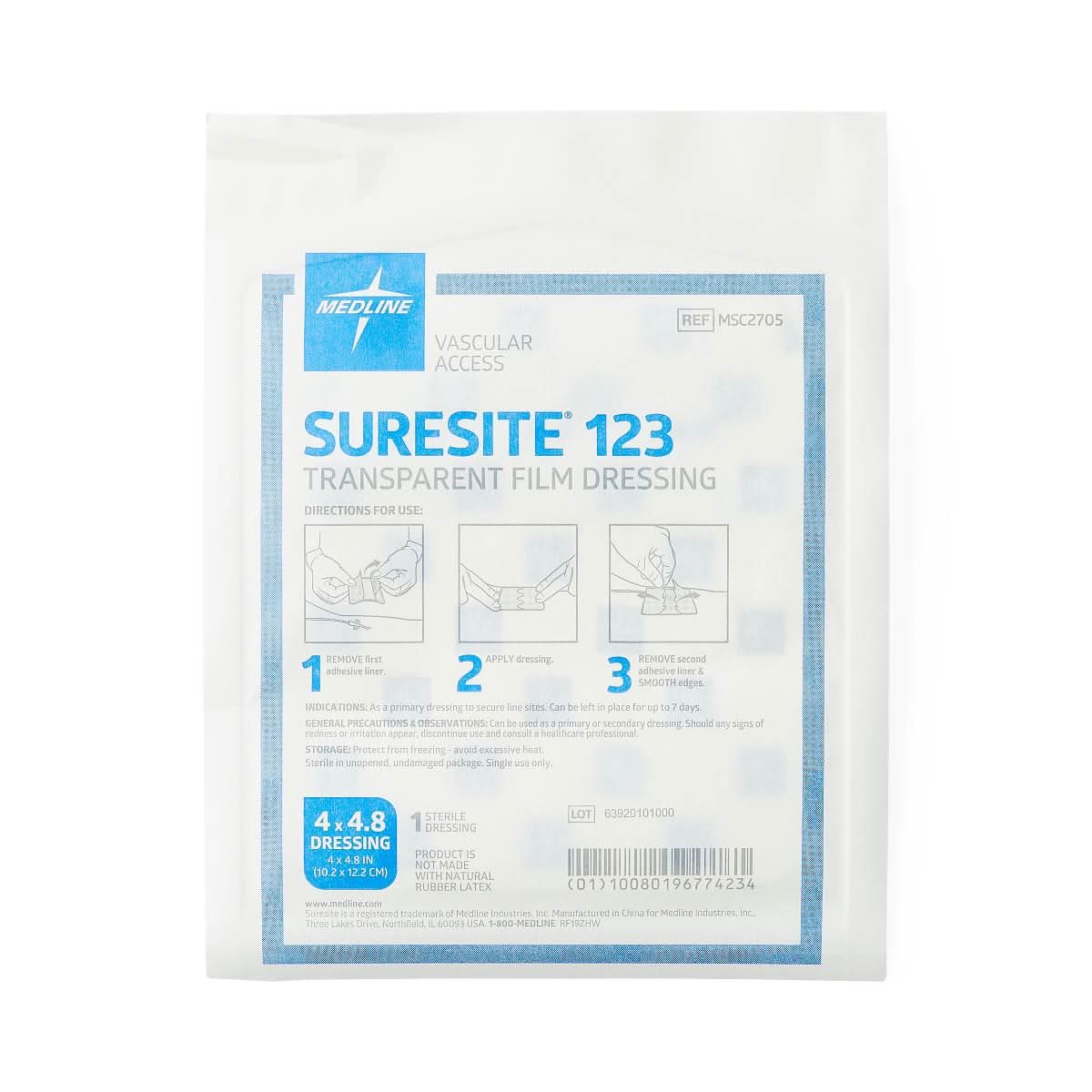 Medline Suresite 123 Transparent Dressing