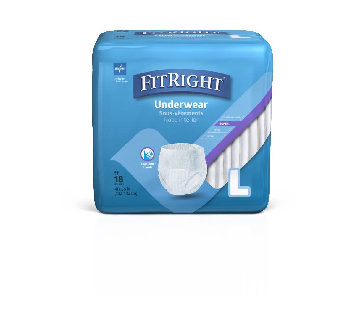 Medline Protection Plus Superabsorbent Adult Underwear