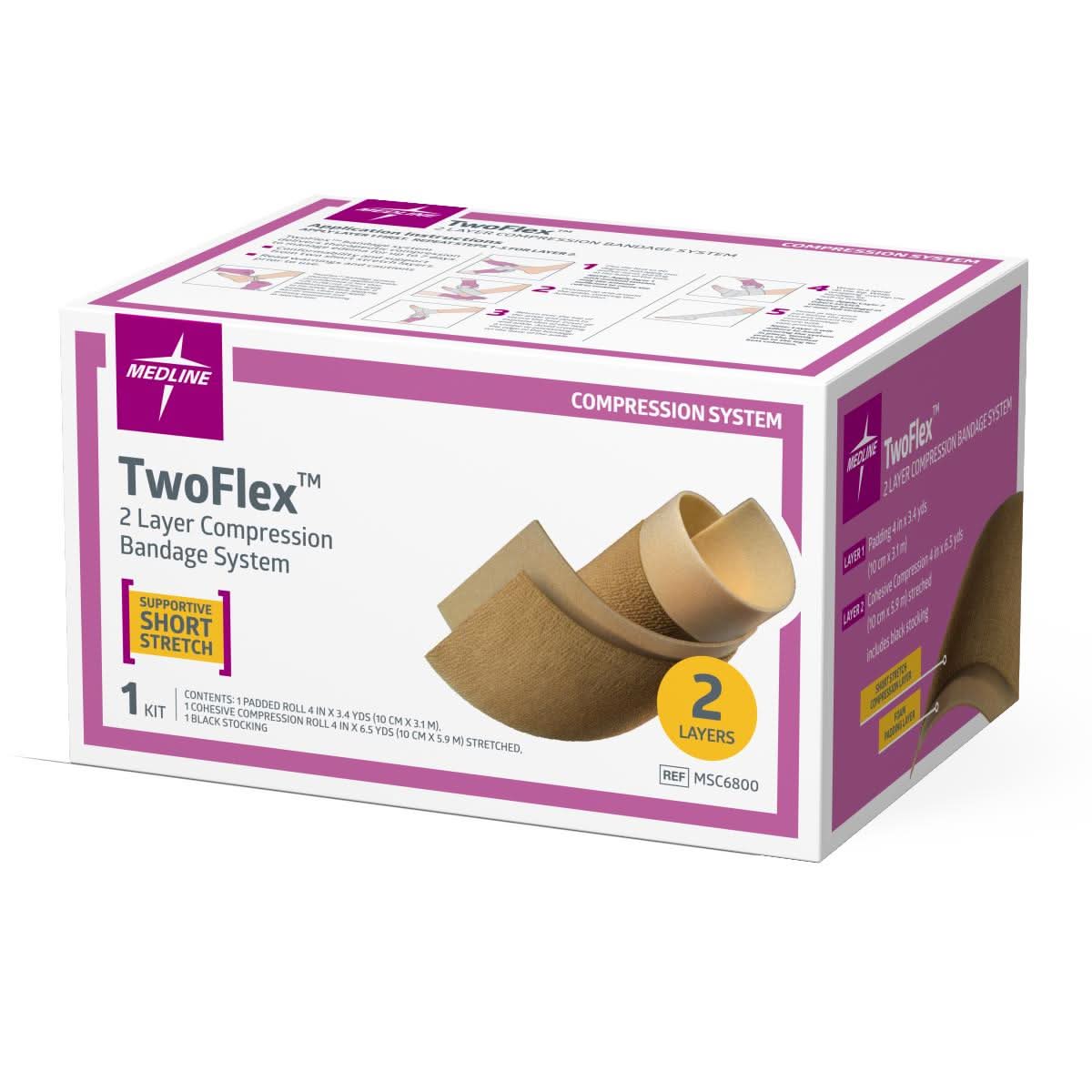 Medline Twoflex 2-Layer Compression System