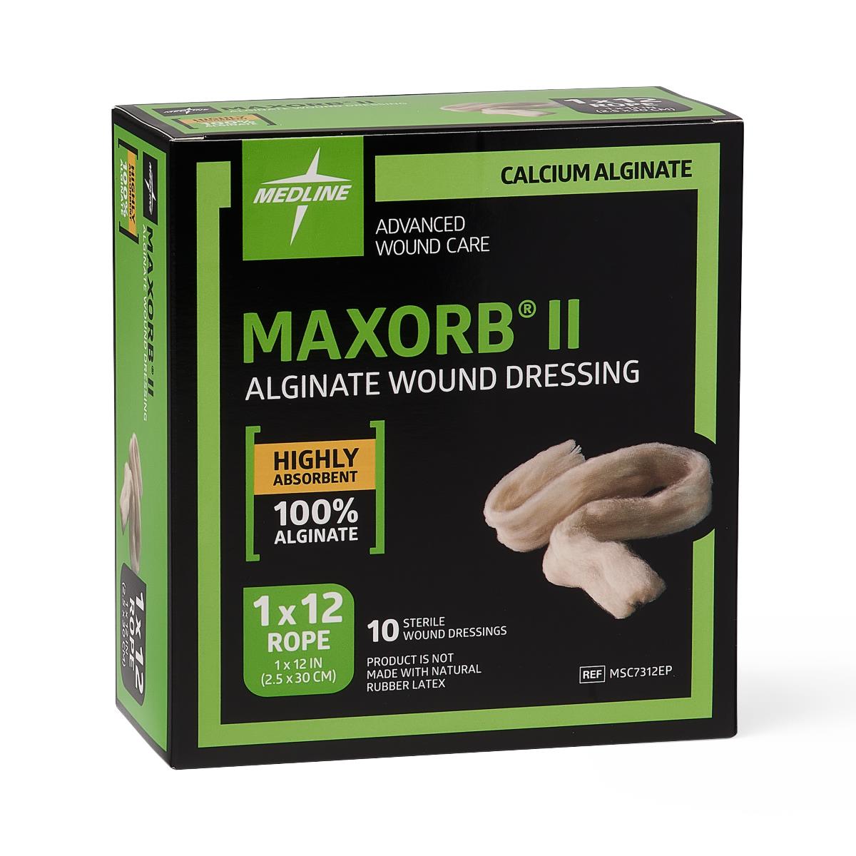 Medline Maxorb II Alginate Wound Dressings