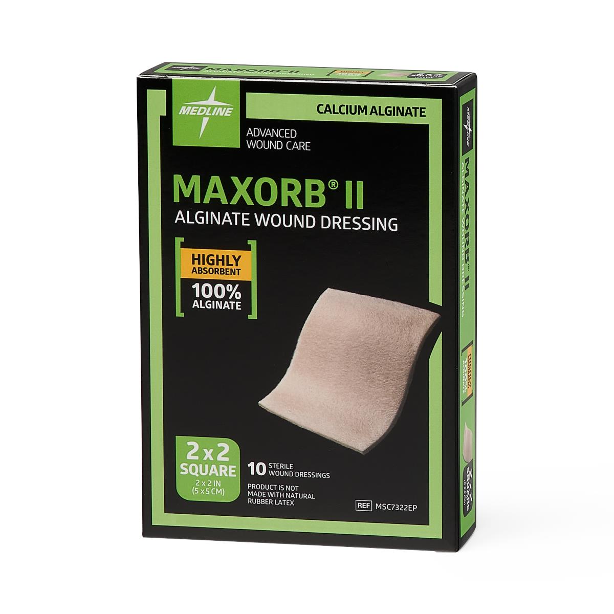 Medline Maxorb II Alginate Dressings