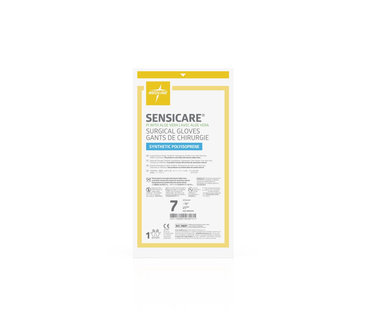 Medline SensiCare with Aloe Latex-Free Powder-Fr