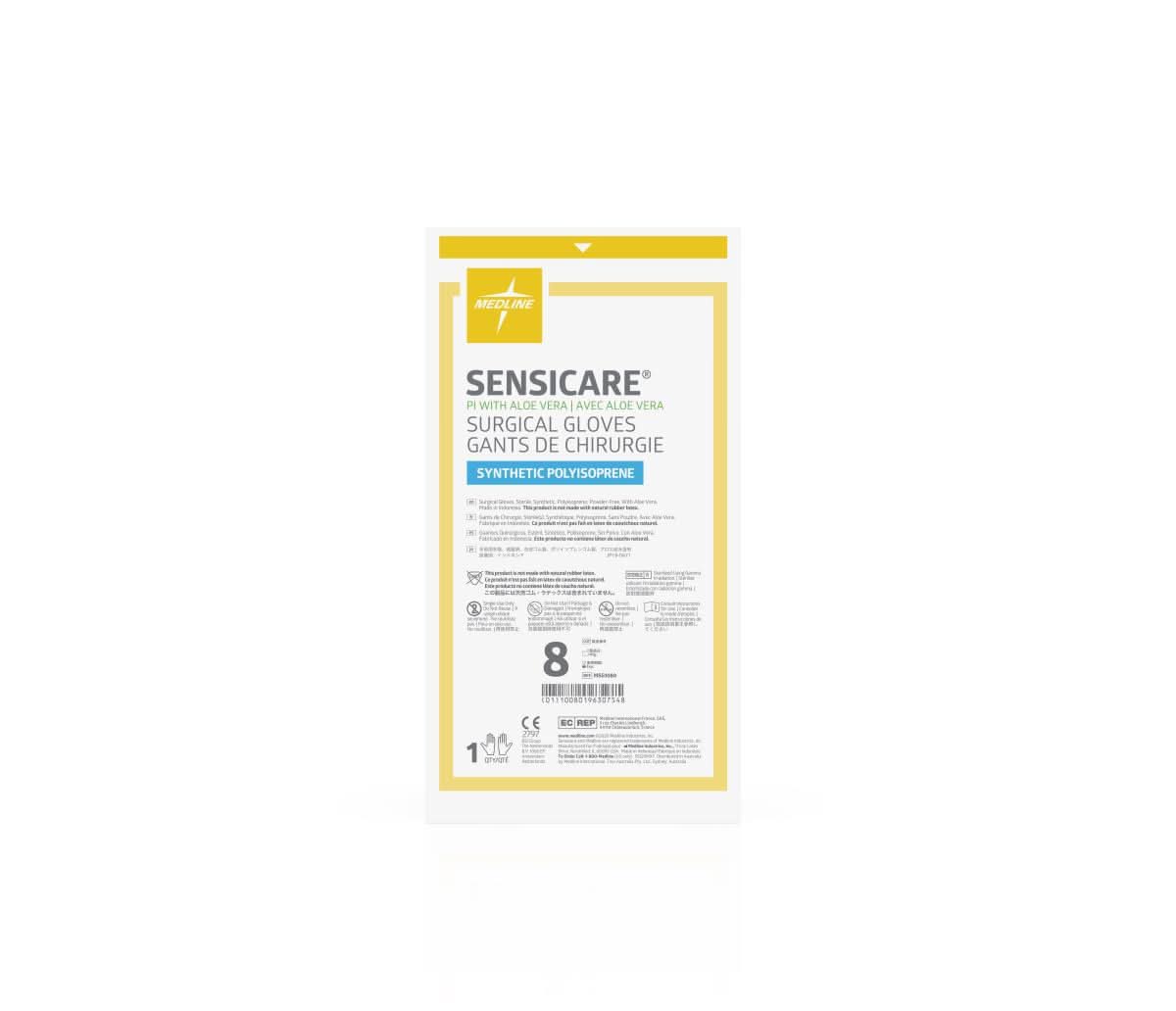 Medline SensiCare with Aloe Latex-Free Powder-Fr