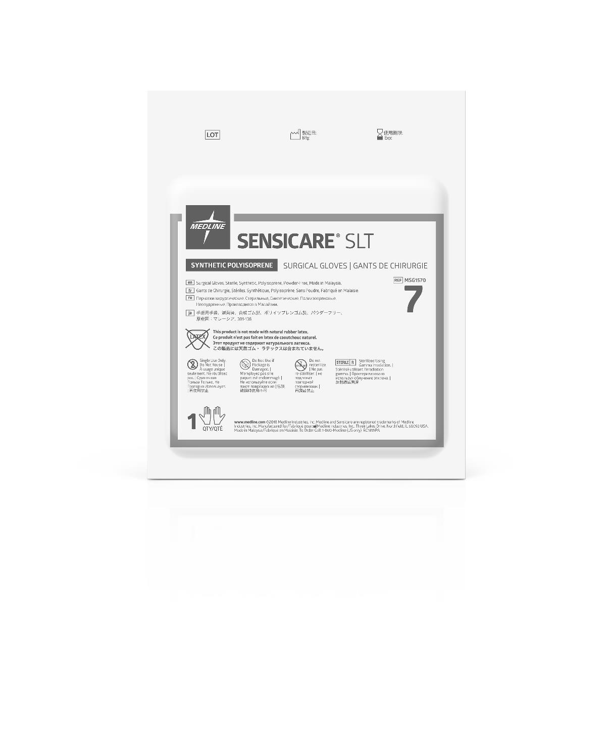 Medline SensiCare PI SLT Surgical Gloves