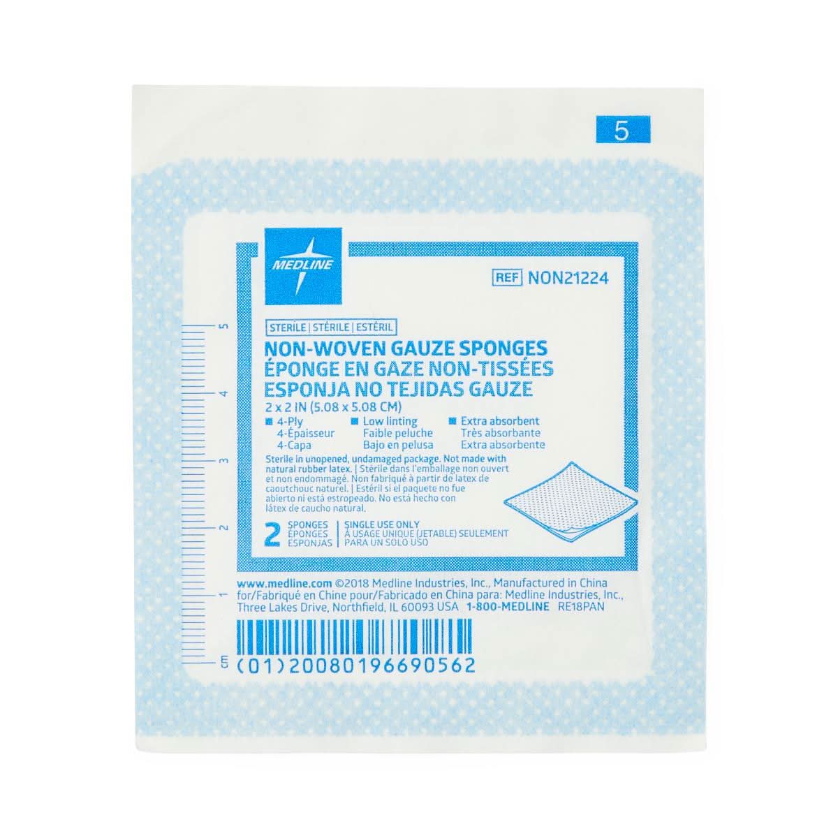 Medline Avant Gauze Non-Woven Sterile Sponges