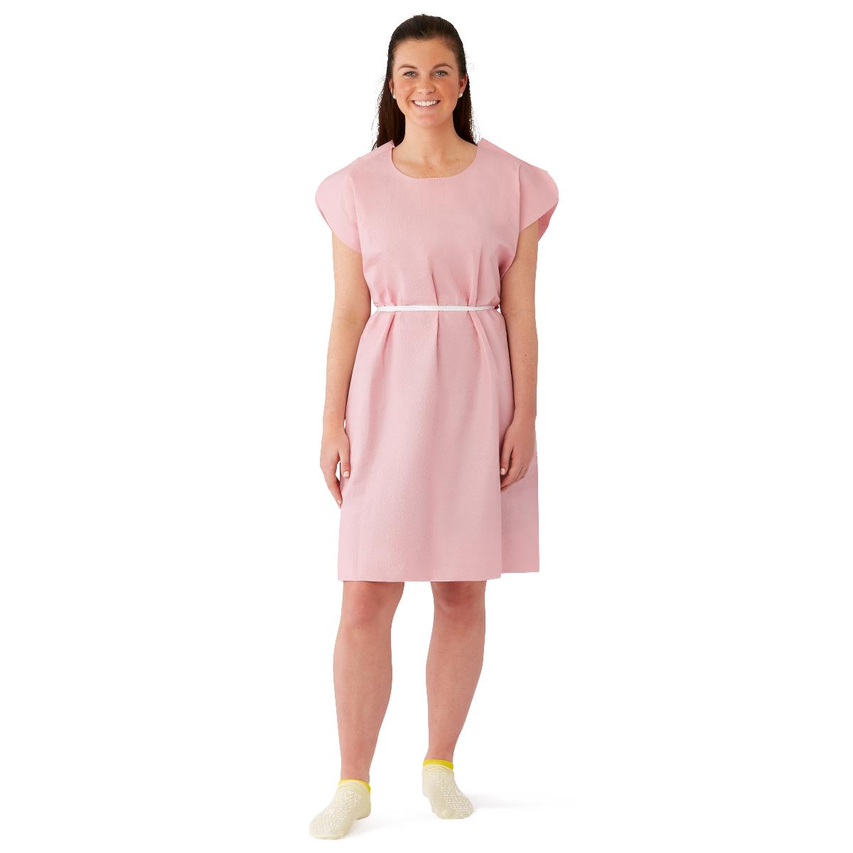 Medline Reinforced Tissue Patient Gowns