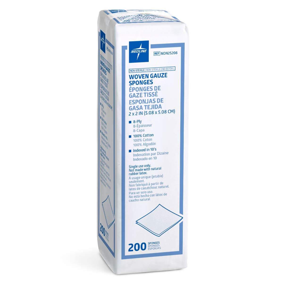 Medline Woven Non-Sterile Gauze Sponges
