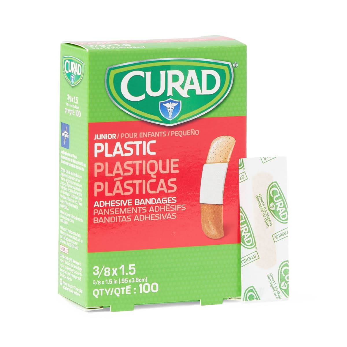 Medline Curad Plastic Adhesive Bandages