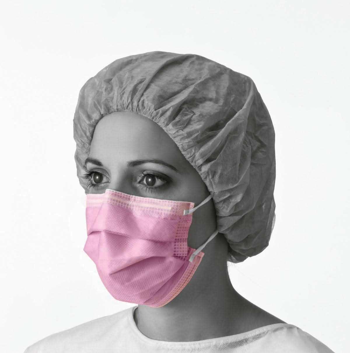 Medline ASTM Level 3 Procedure Face Masks with Ear Loops