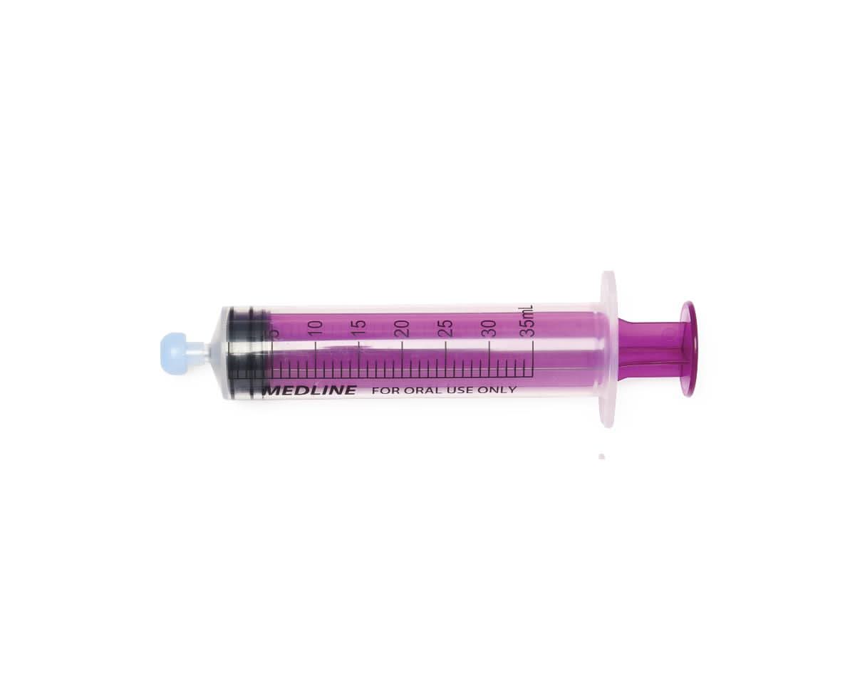 Medline Sterile Clear Oral Syringes