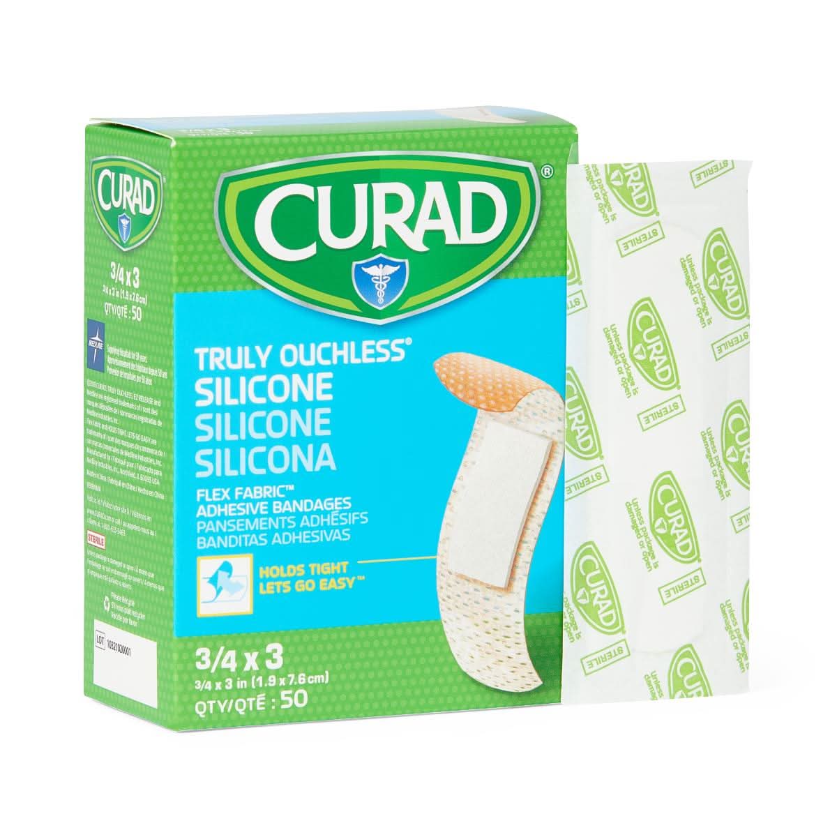Medline CURAD Silicone Adhesive Bandages