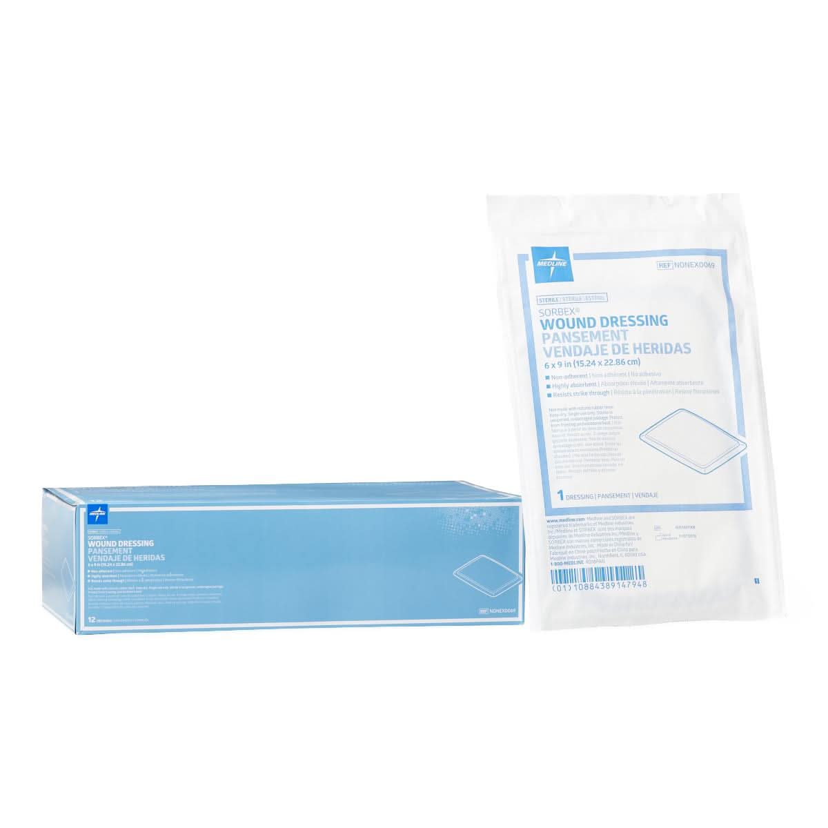 Medline Sorbex Sterile Absorbent Dressings