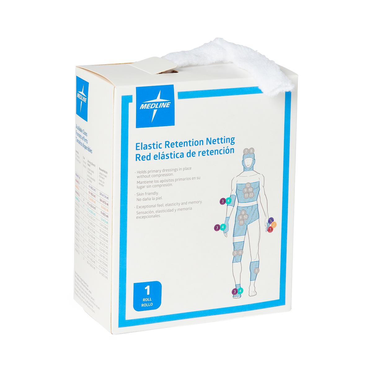Medline Stretch Tubular Elastic Dressing Retention Nets